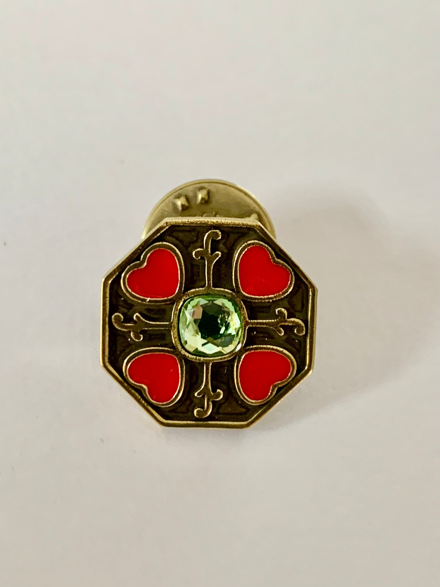 New Heart Garden Pin