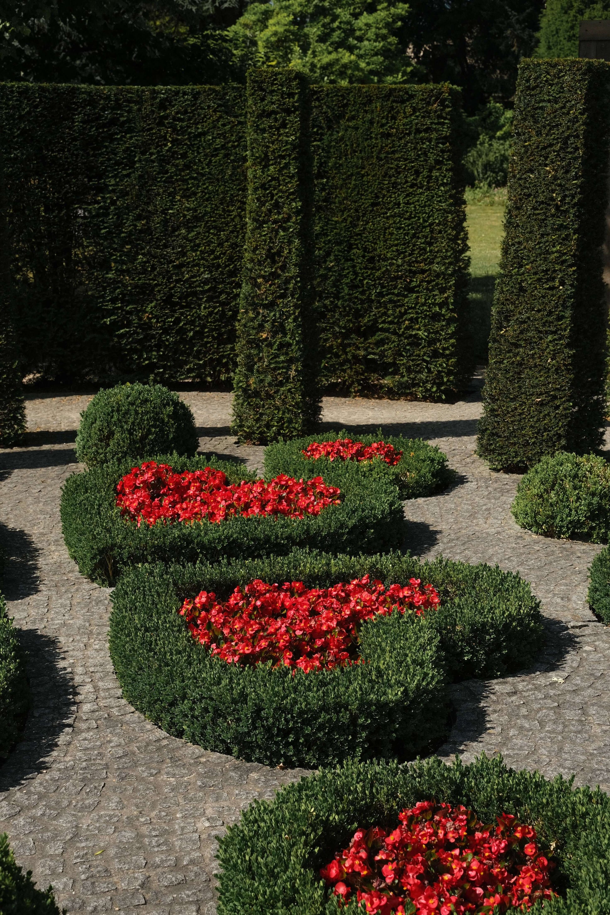 The Heart Garden of the van Buuren Museum and Gardens which inspired our Heart Garden Collection, exclusive jewelry, art deco inspired jewellery, heritage inspired jewelry.